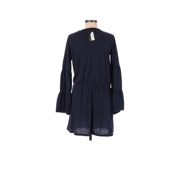 Chaser Heathered Navy Casual Dress - Picture 4 of 6